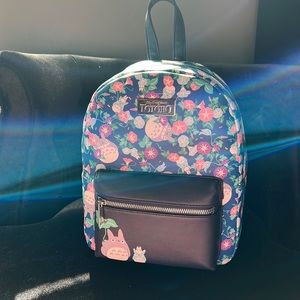 Studio Ghibli My Neighbor Totoro Floral Mini Backpack NWT 🥰